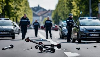 Fahrer kommt zu spät: Tödlicher E-Scooter-Unfall in Kassel